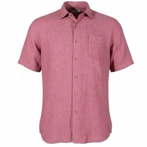 Tommy Bahama Relax 100% Linen Camp Shirt Faded Red Men's Size XL